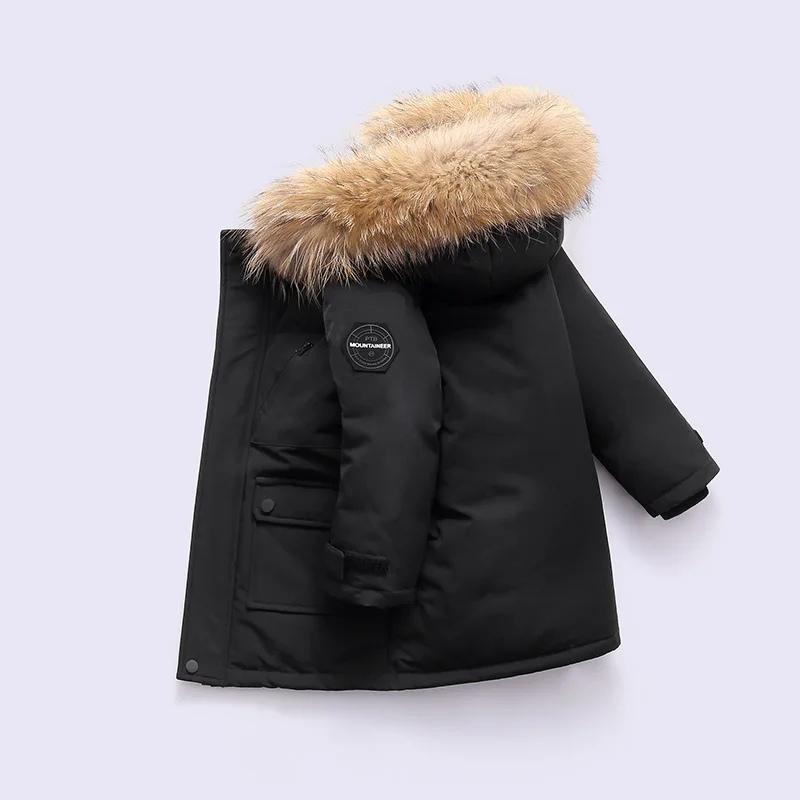 Winter Jacket with Soft Faux Fur Trim