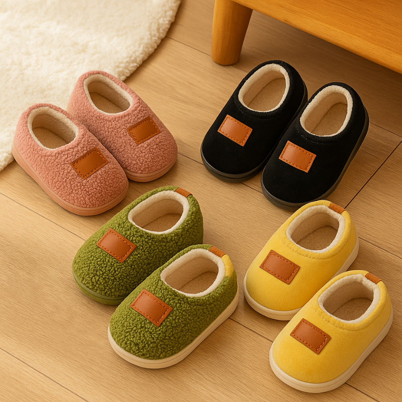 Cute Winter Slippers for Snuggly Little Steps
