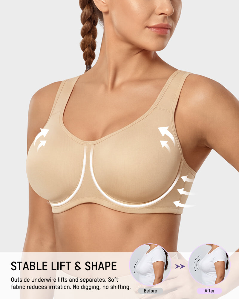 Max Control Outside-Wire High Impact Sports Bra