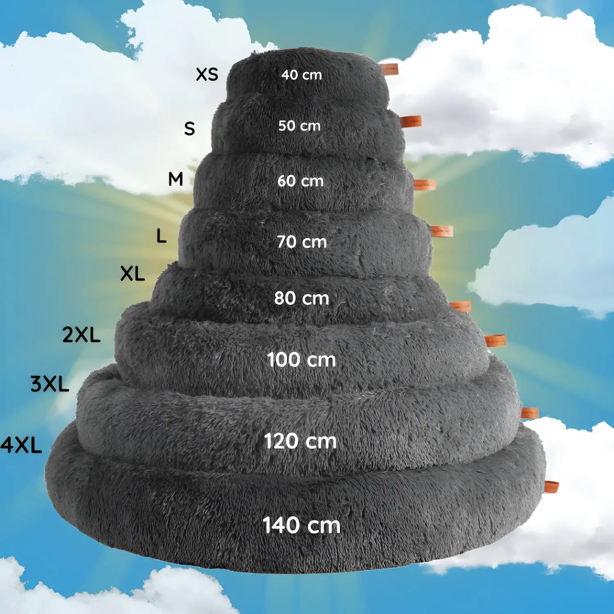 Stress-Relieving Premium Pet Bed for Dogs
