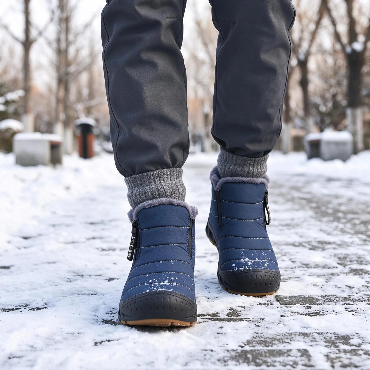 Men's Winter Snow Boots | Water Resistant Footwear