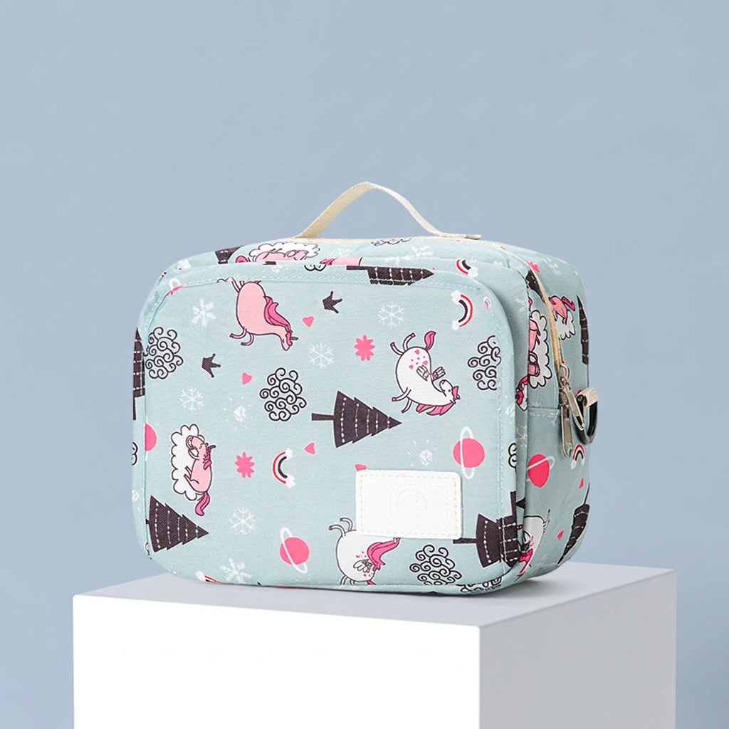 3in1 Stroller Organizer Bag ā Waterproof Diaper Caddy with Insulated Pockets