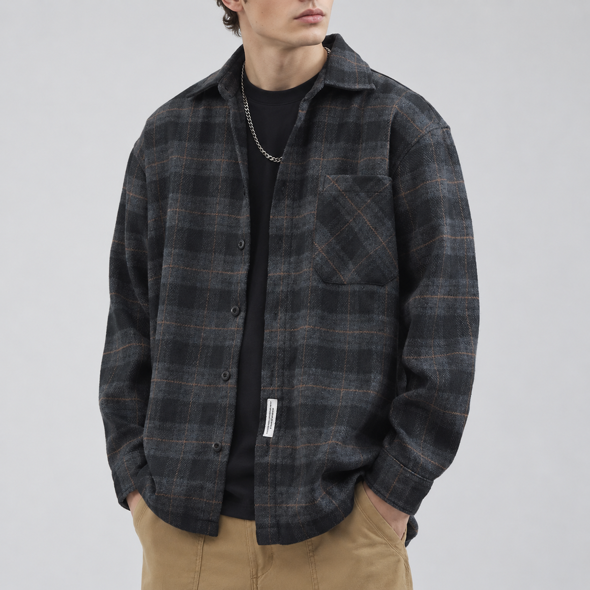 Nordspur | Thick Plaid Flannel Shirt