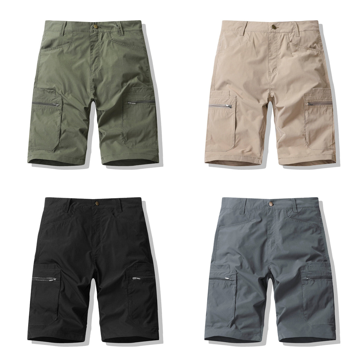 Men's Multi-Pocket Cargo Shorts/Pants