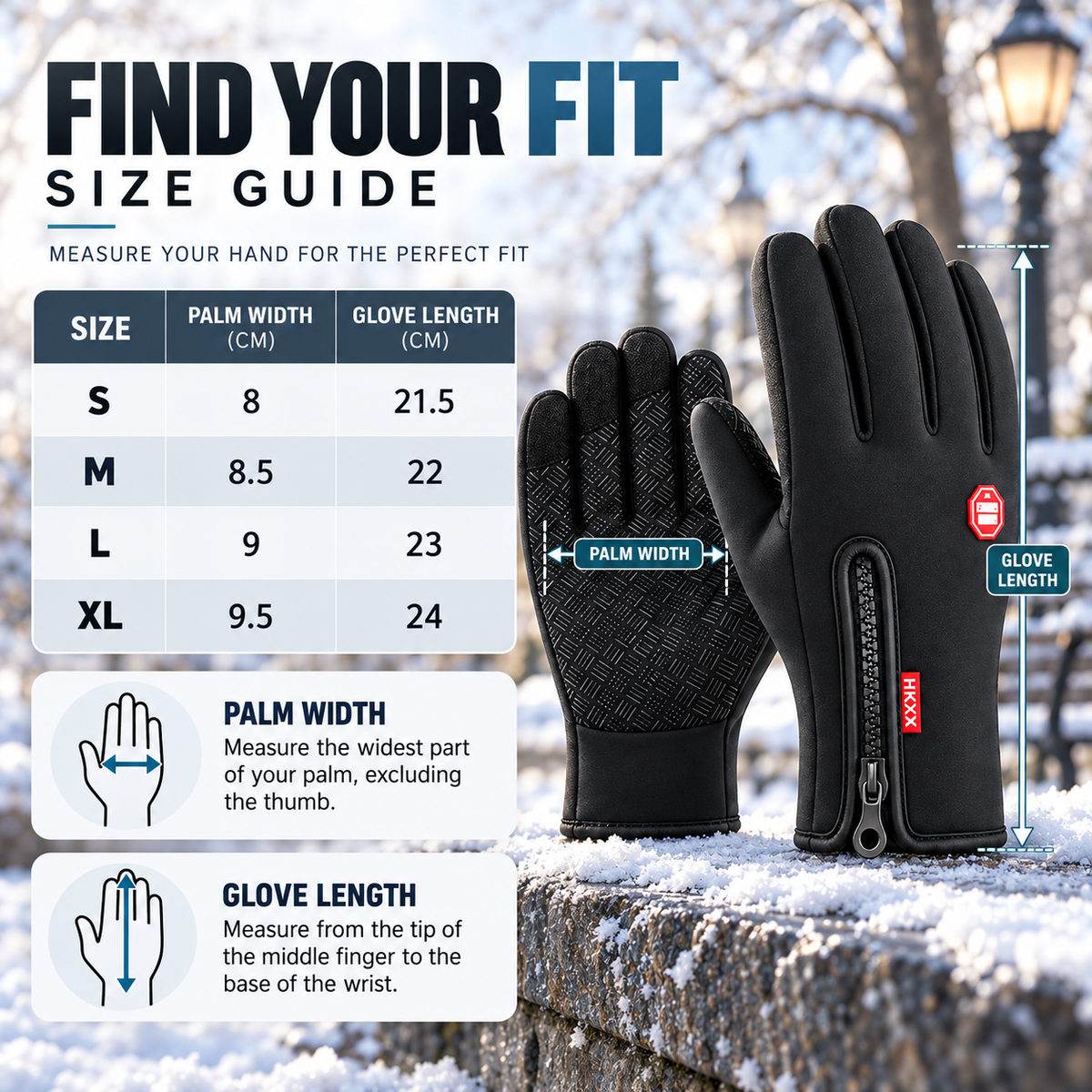 Nordspur | Heated Gloves | Fast Warmth | Waterproof & Windproof