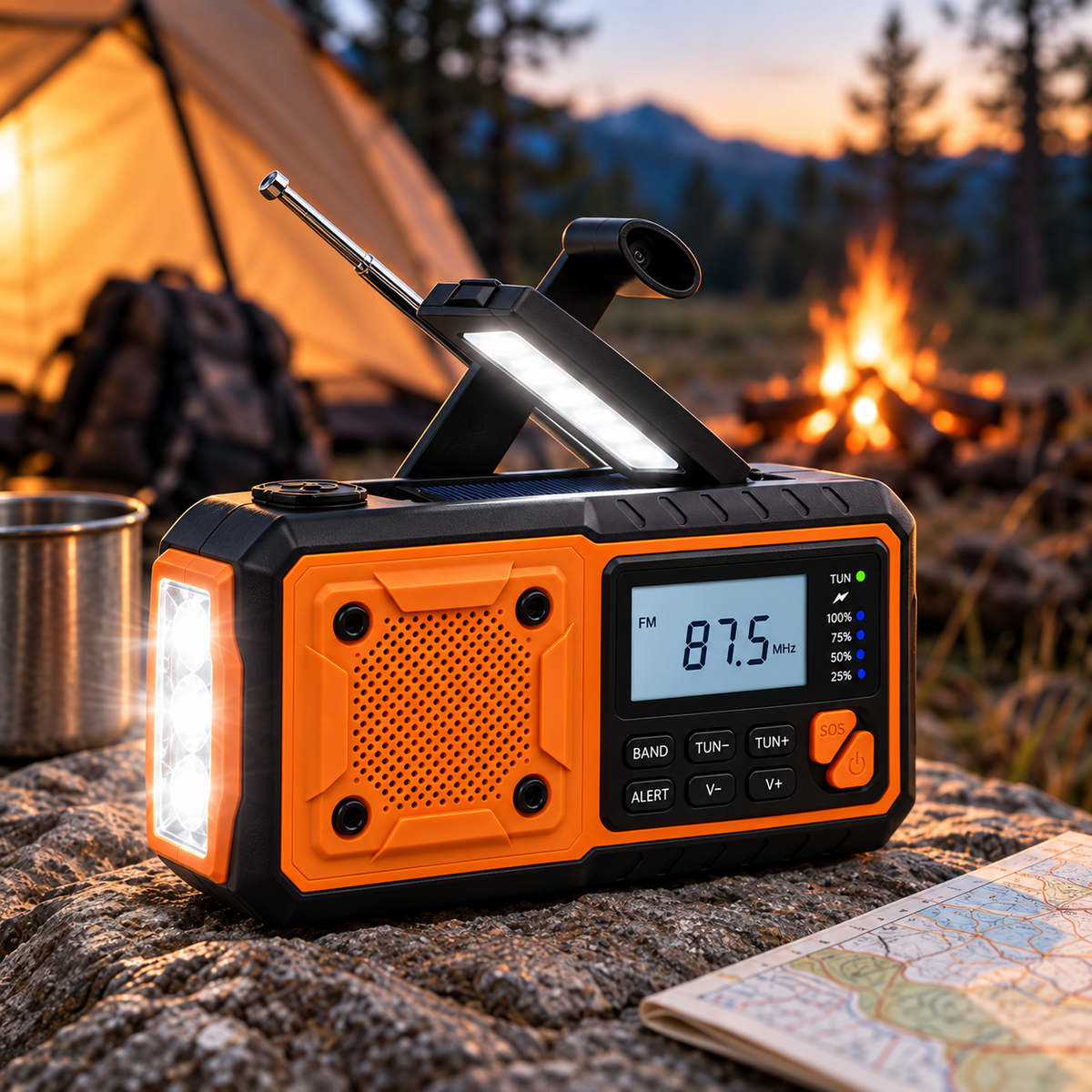 Nordspur | Solavox Portable Emergency Crank Radio