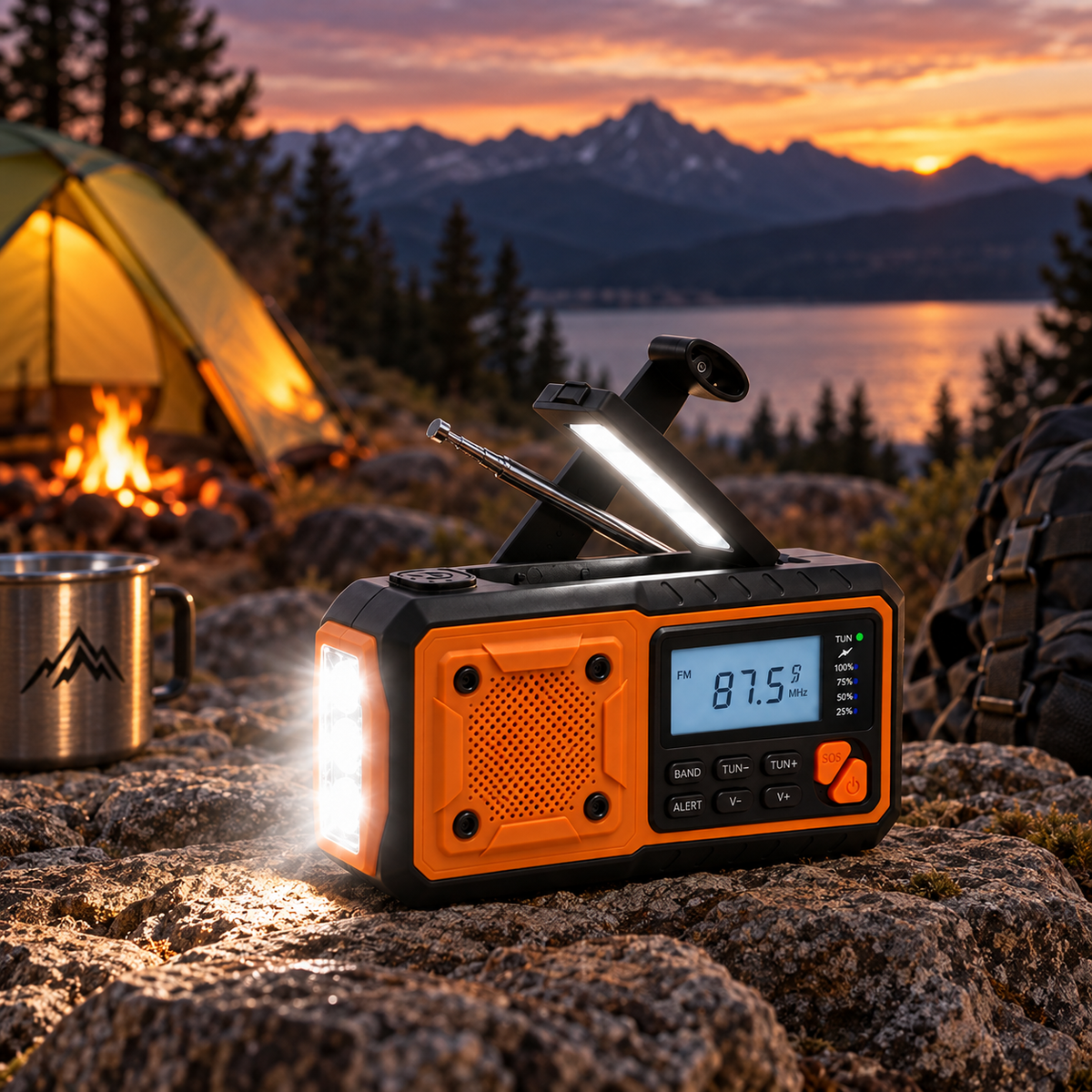 Nordspur | Solavox Portable Emergency Crank Radio