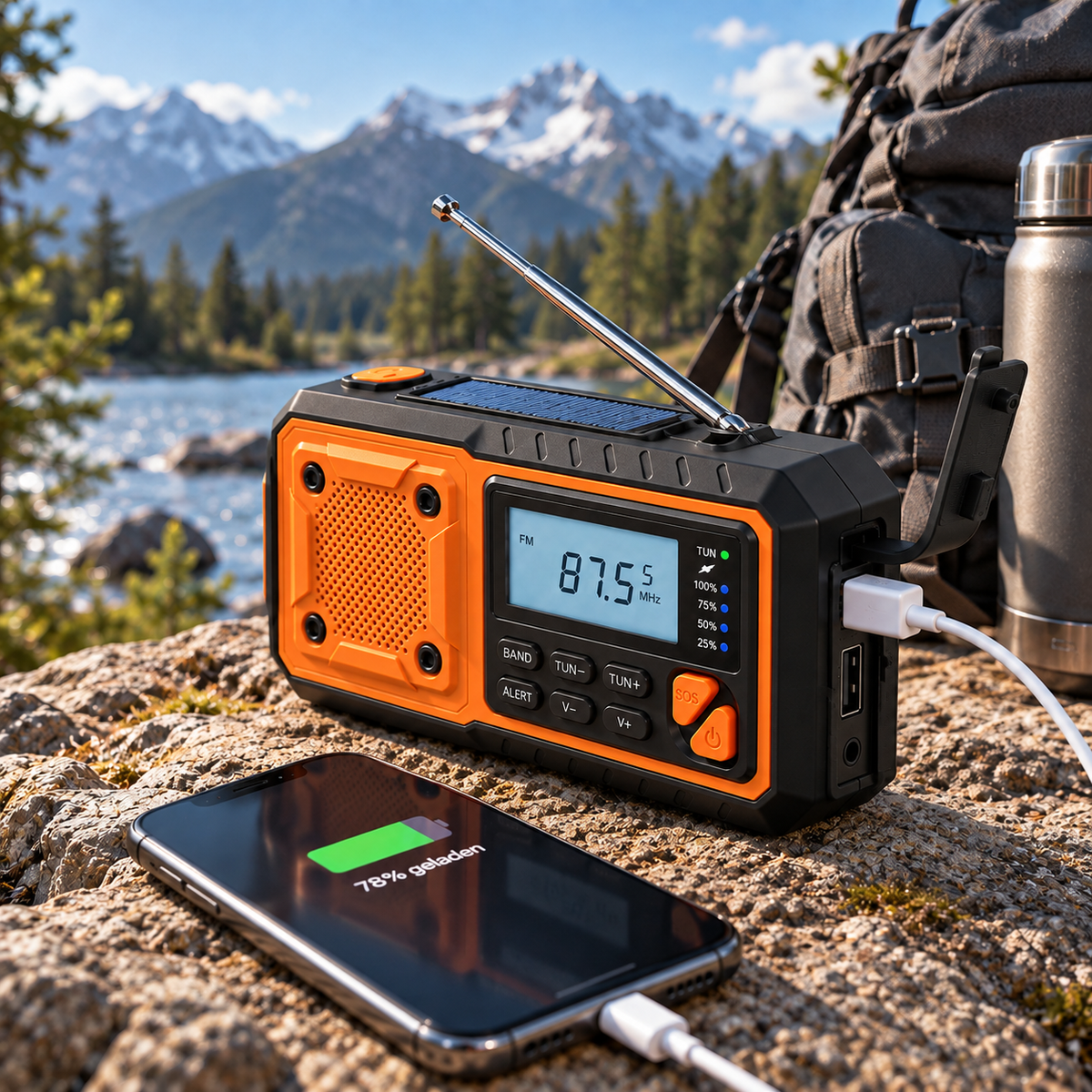 Nordspur | Solavox Portable Emergency Crank Radio