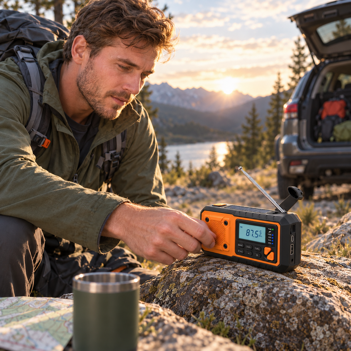 Nordspur | Solavox Portable Emergency Crank Radio