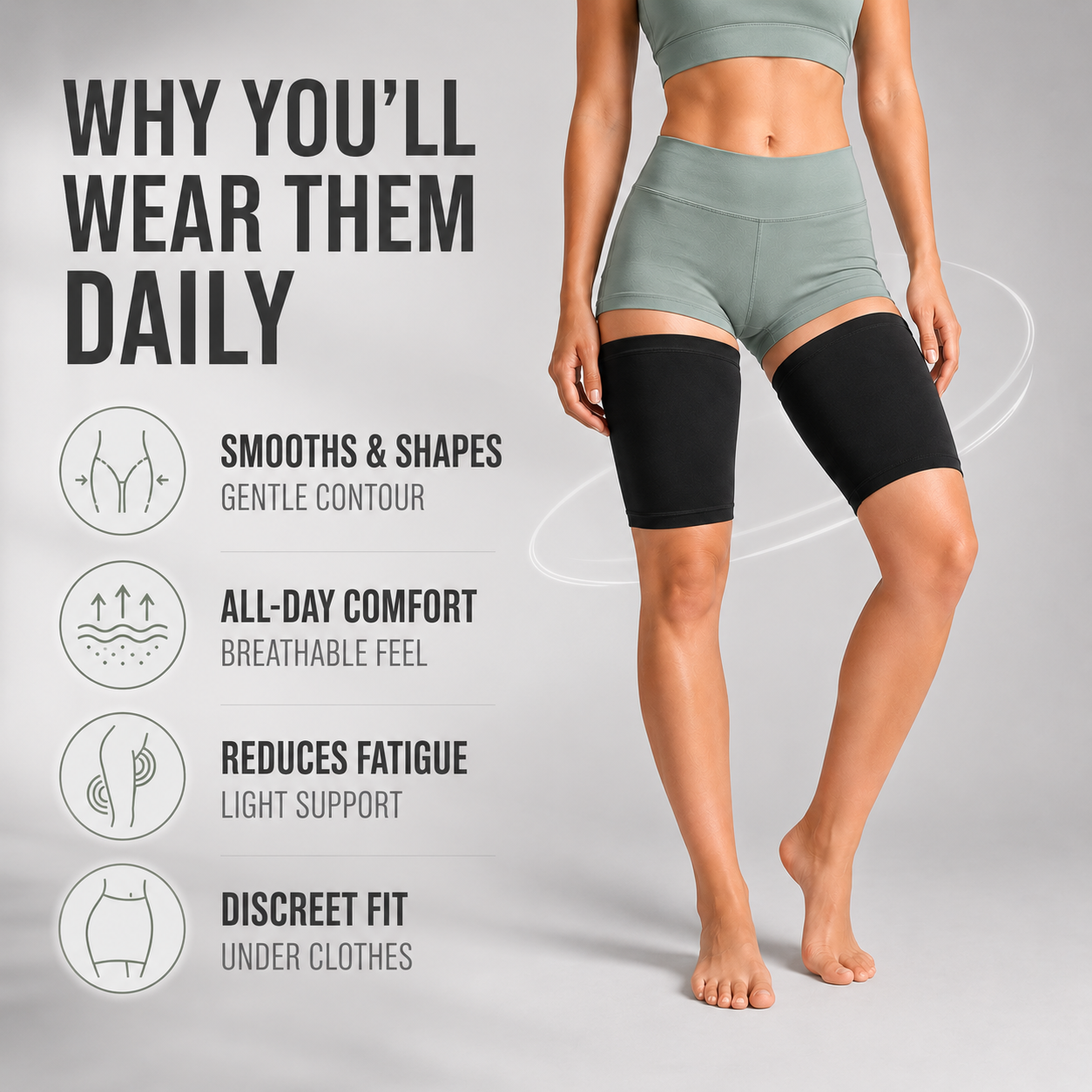 Nordspur | Thighraze Ultra Thin Compression Sleeve