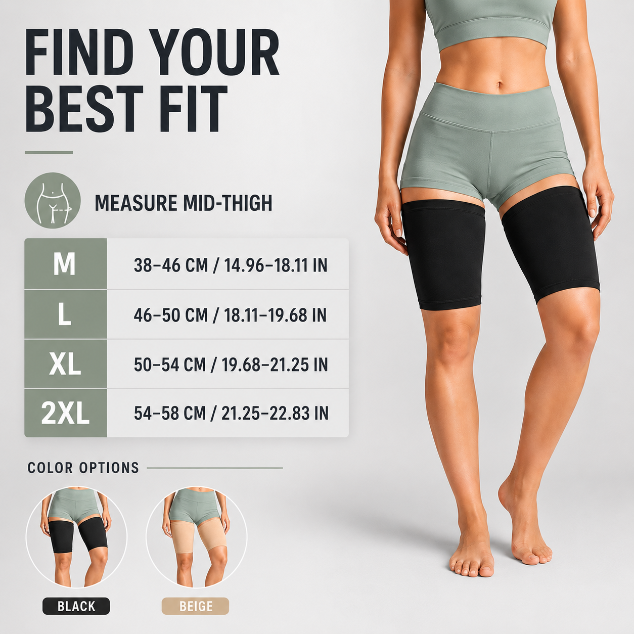 Nordspur | Thighraze Ultra Thin Compression Sleeve