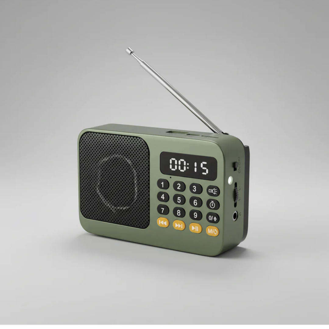Nordspur | AureoWave Rechargeable Portable Radio Speaker