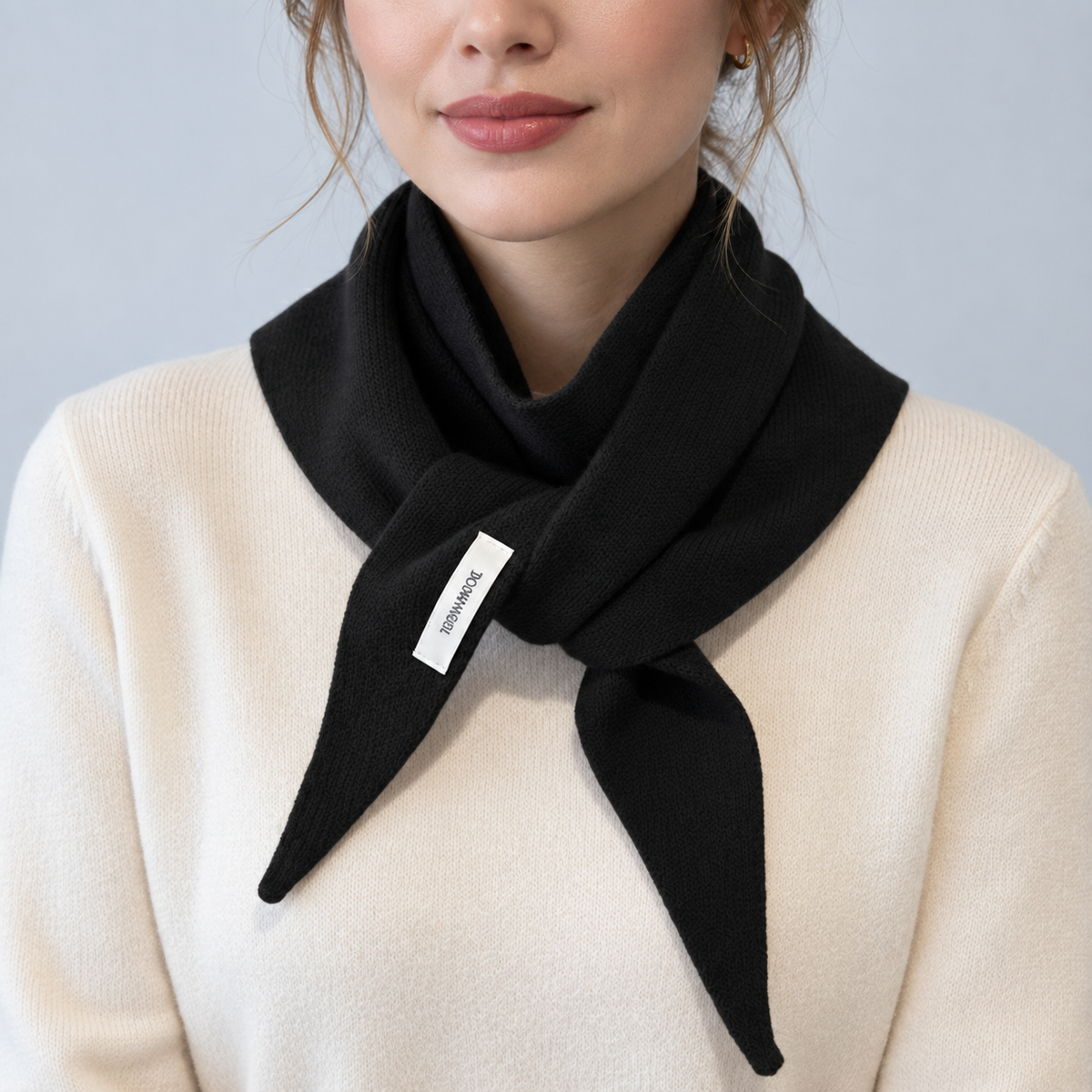 Nordspur | Wool Knit Triangular Scarf
