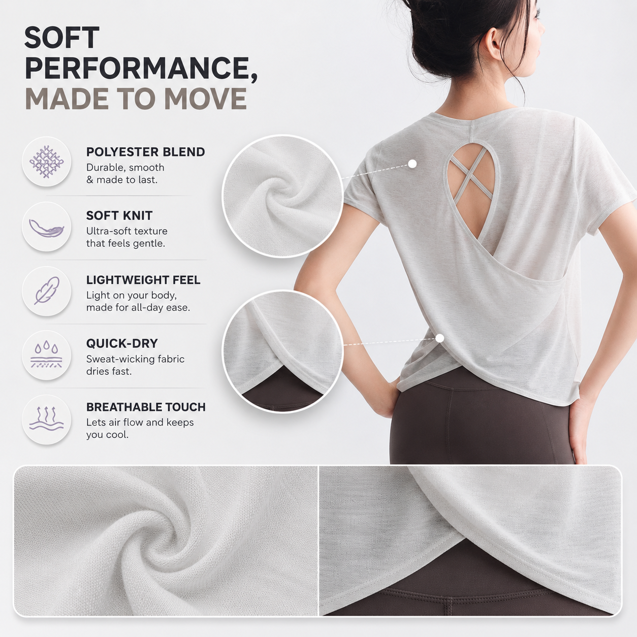 Nordspur | Aerasyl Short Sleeve Fitness Top