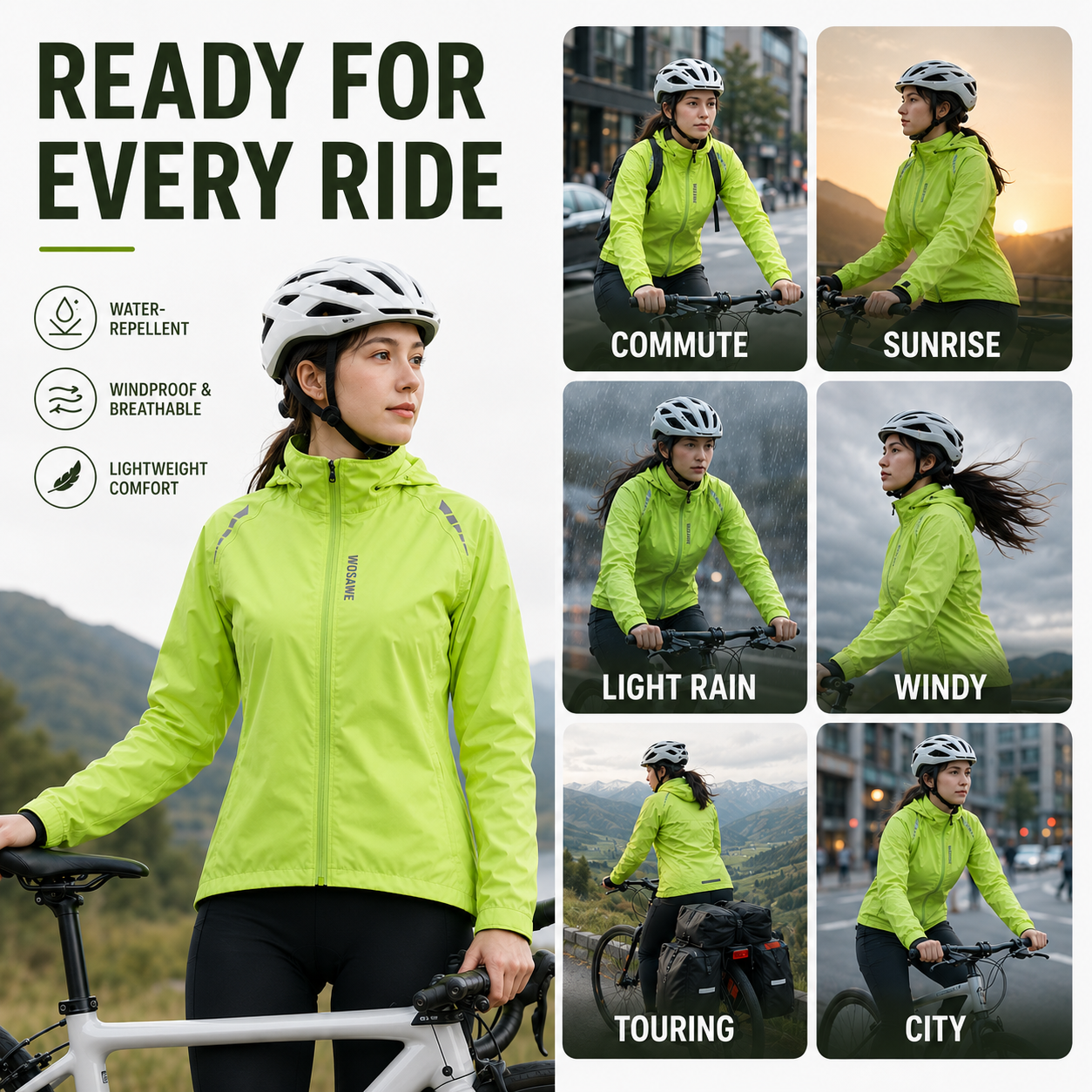 Nordspur | Aerava High Visibility Cycling Jacket
