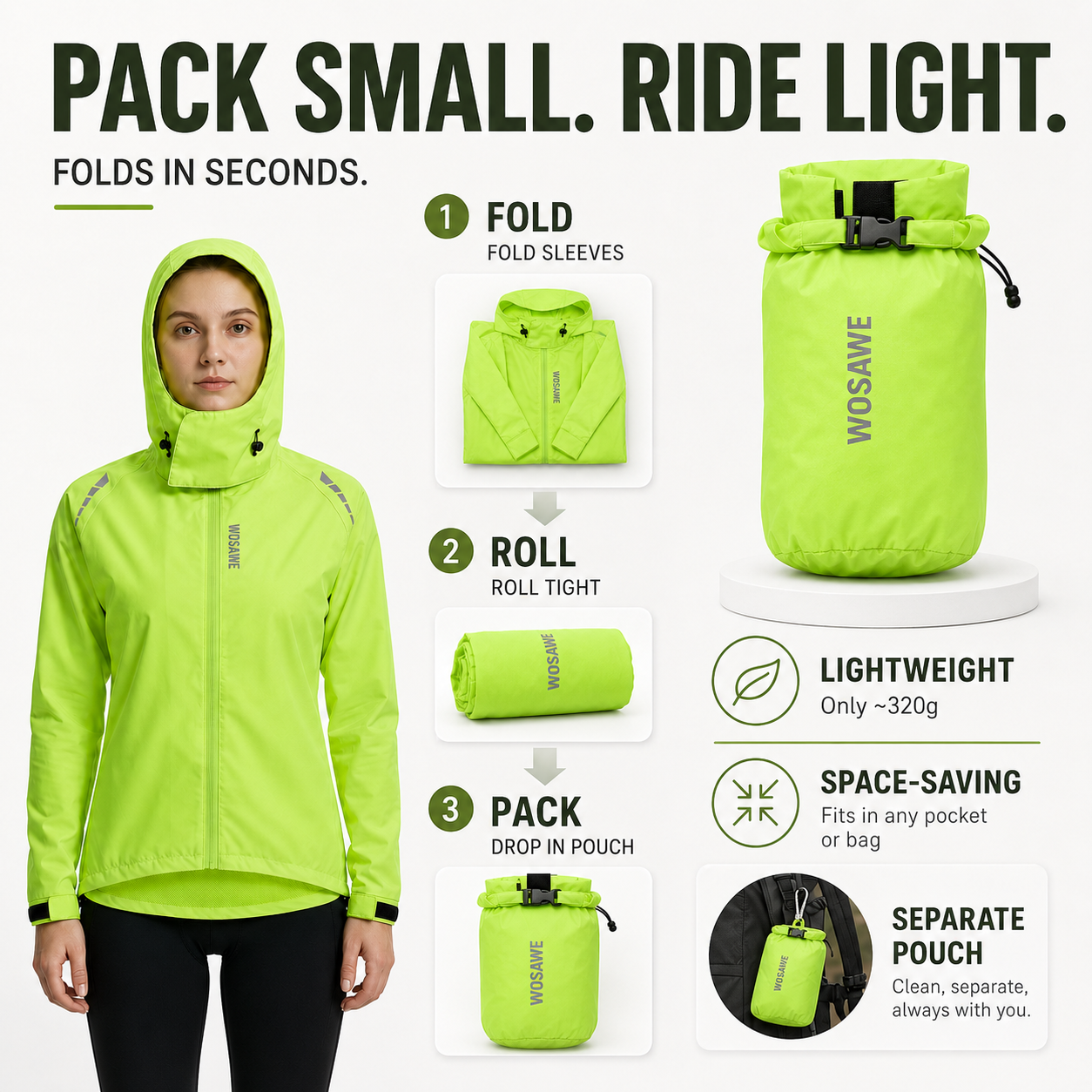 Nordspur | Aerava High Visibility Cycling Jacket