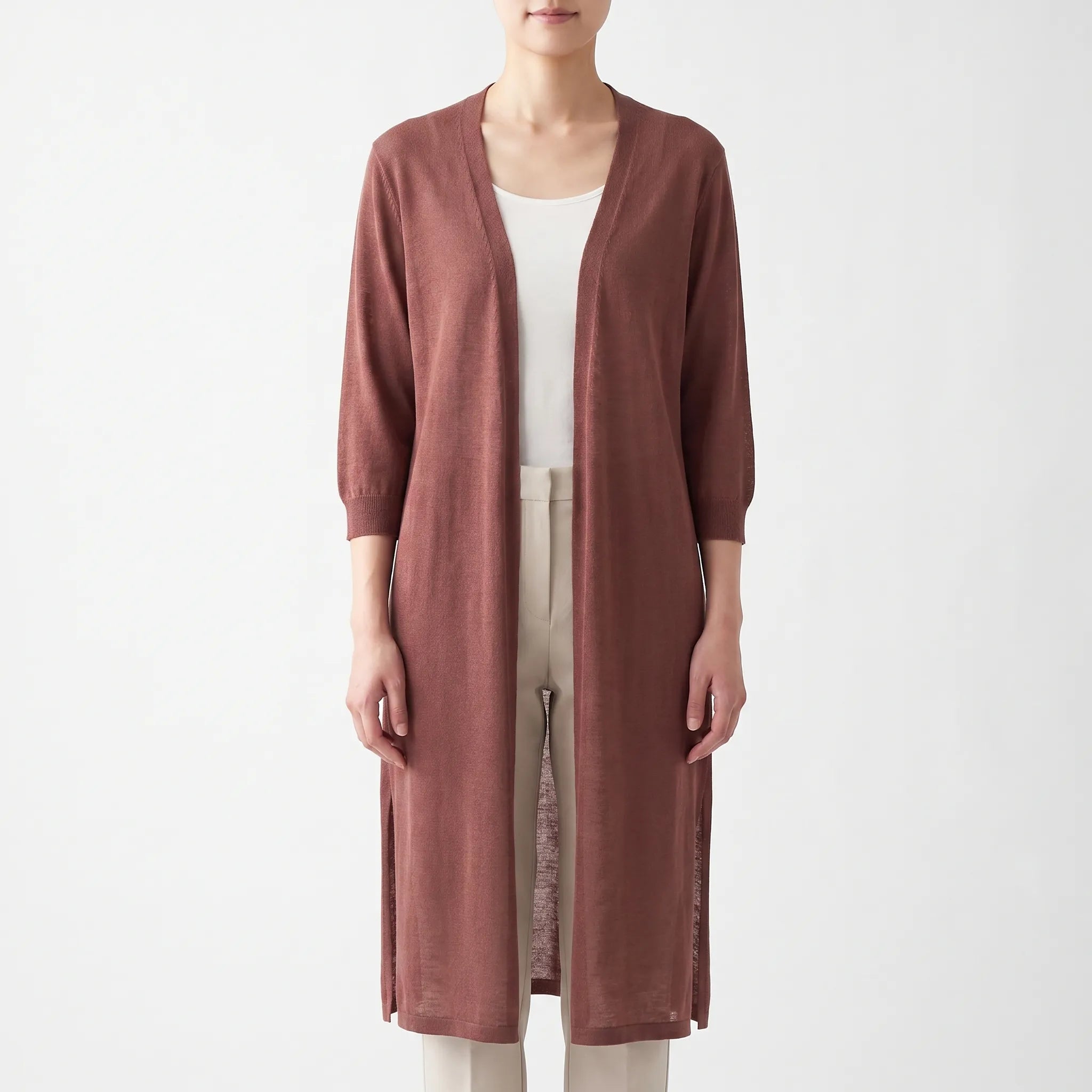 Nordspur | Aerisell Longline Open Front Cardigan