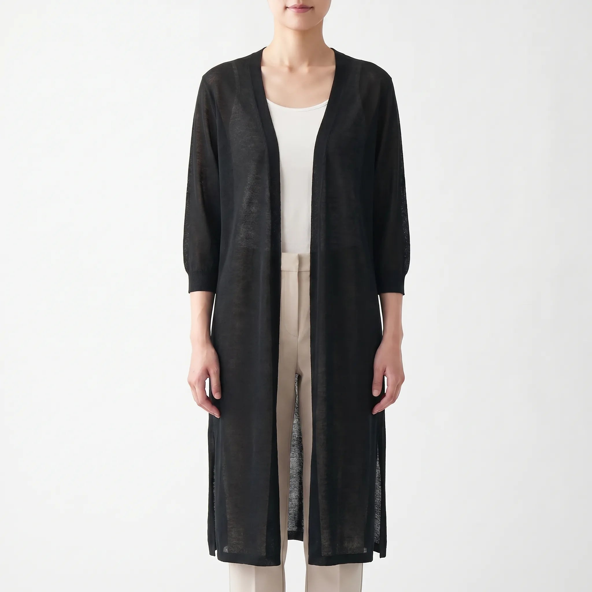 Nordspur | Aerisell Longline Open Front Cardigan