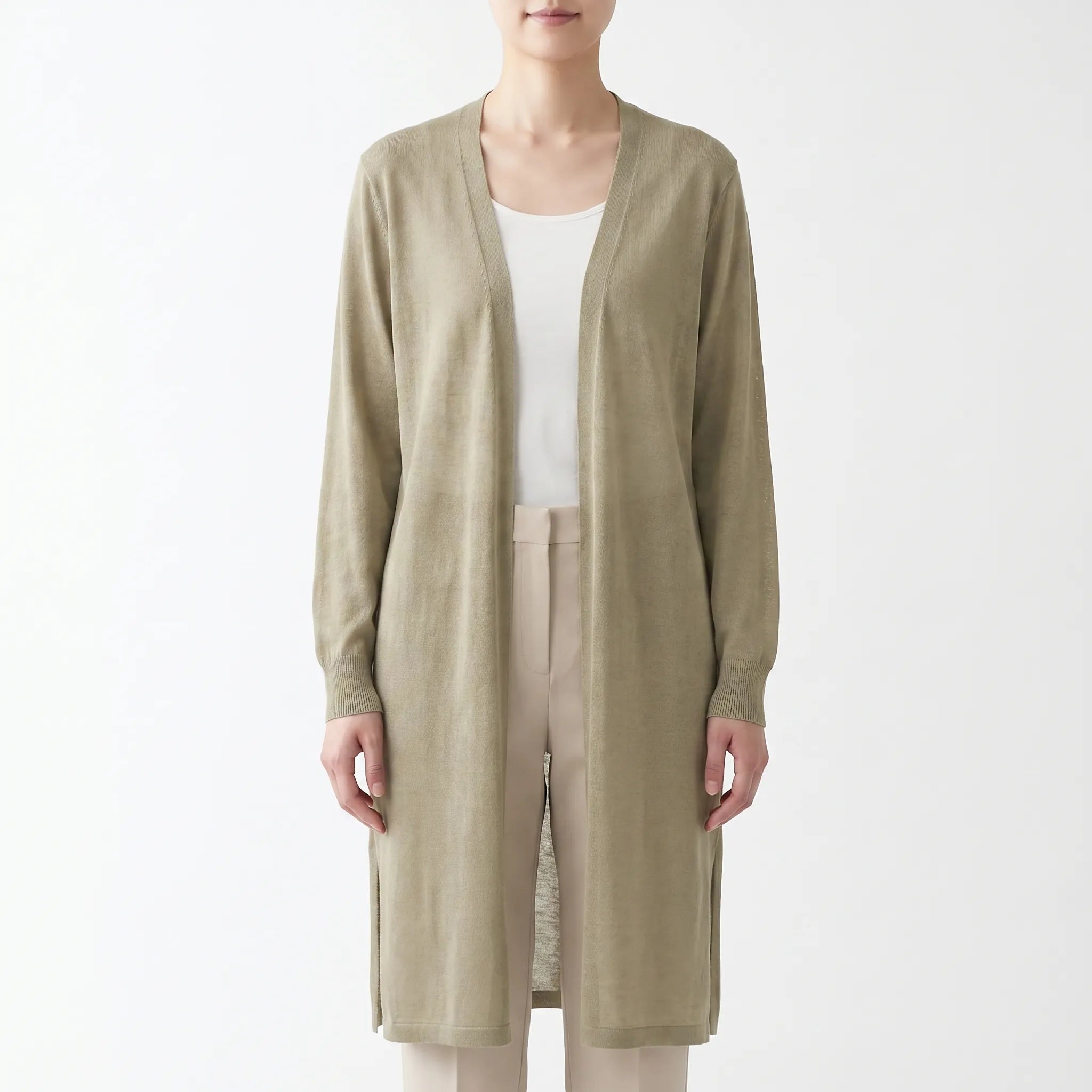 Nordspur | Aerisell Longline Open Front Cardigan