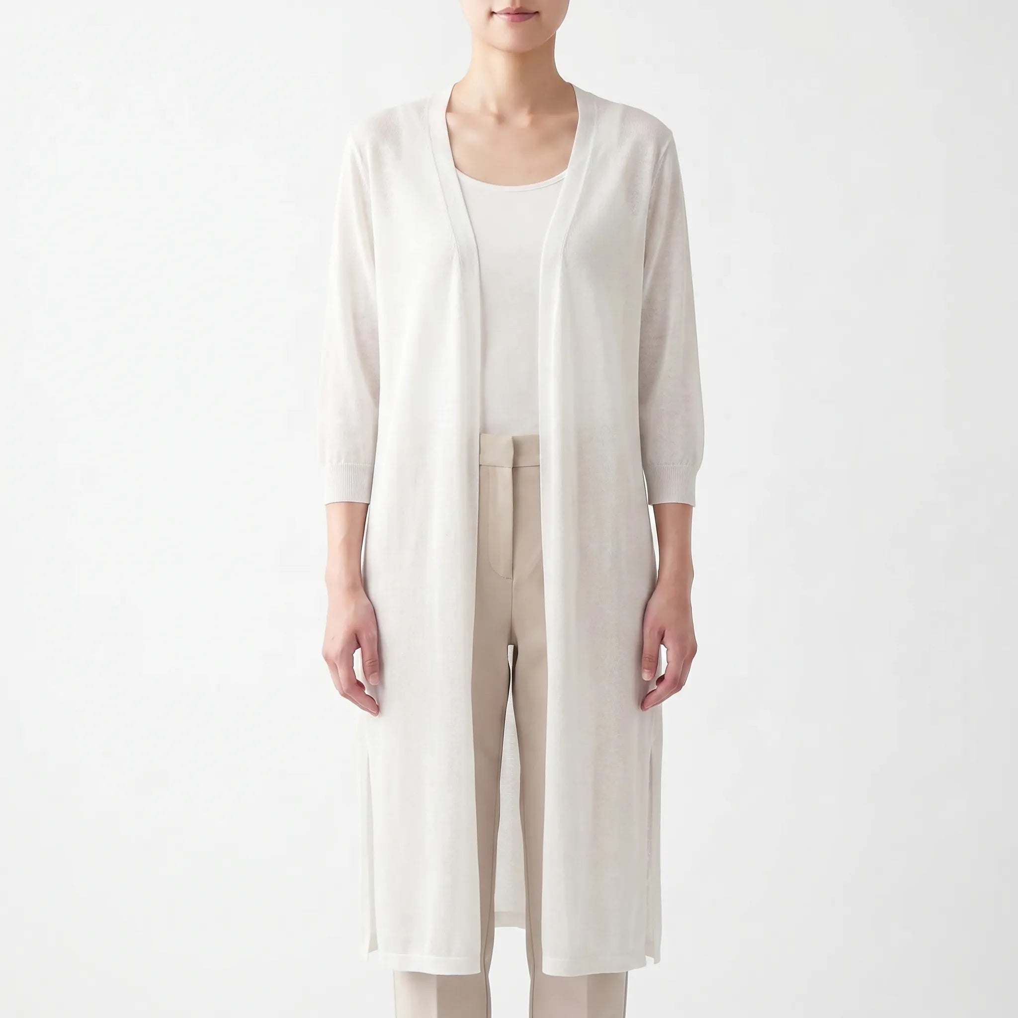 Nordspur | Aerisell Longline Open Front Cardigan