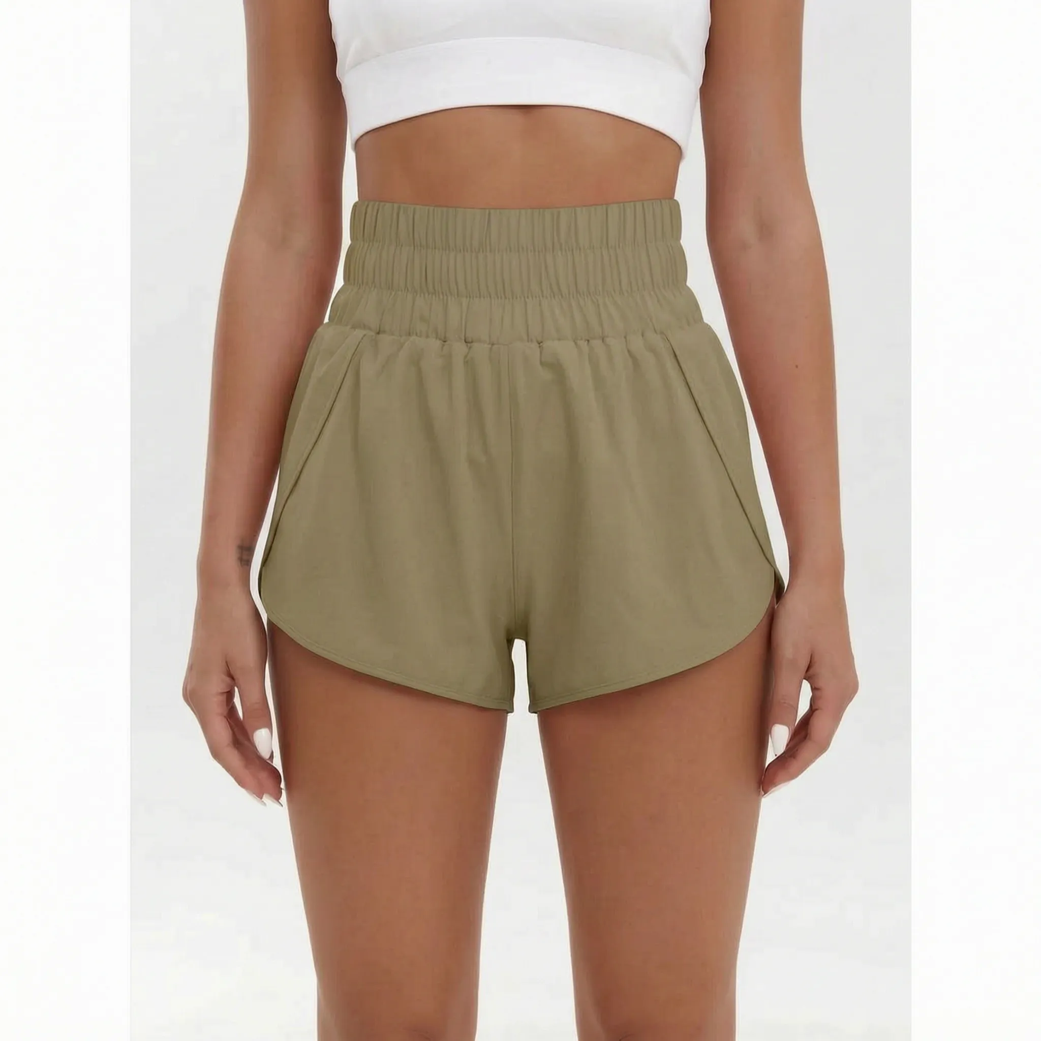 Nordspur | Aeriva High-Waisted Loose Sports Shorts