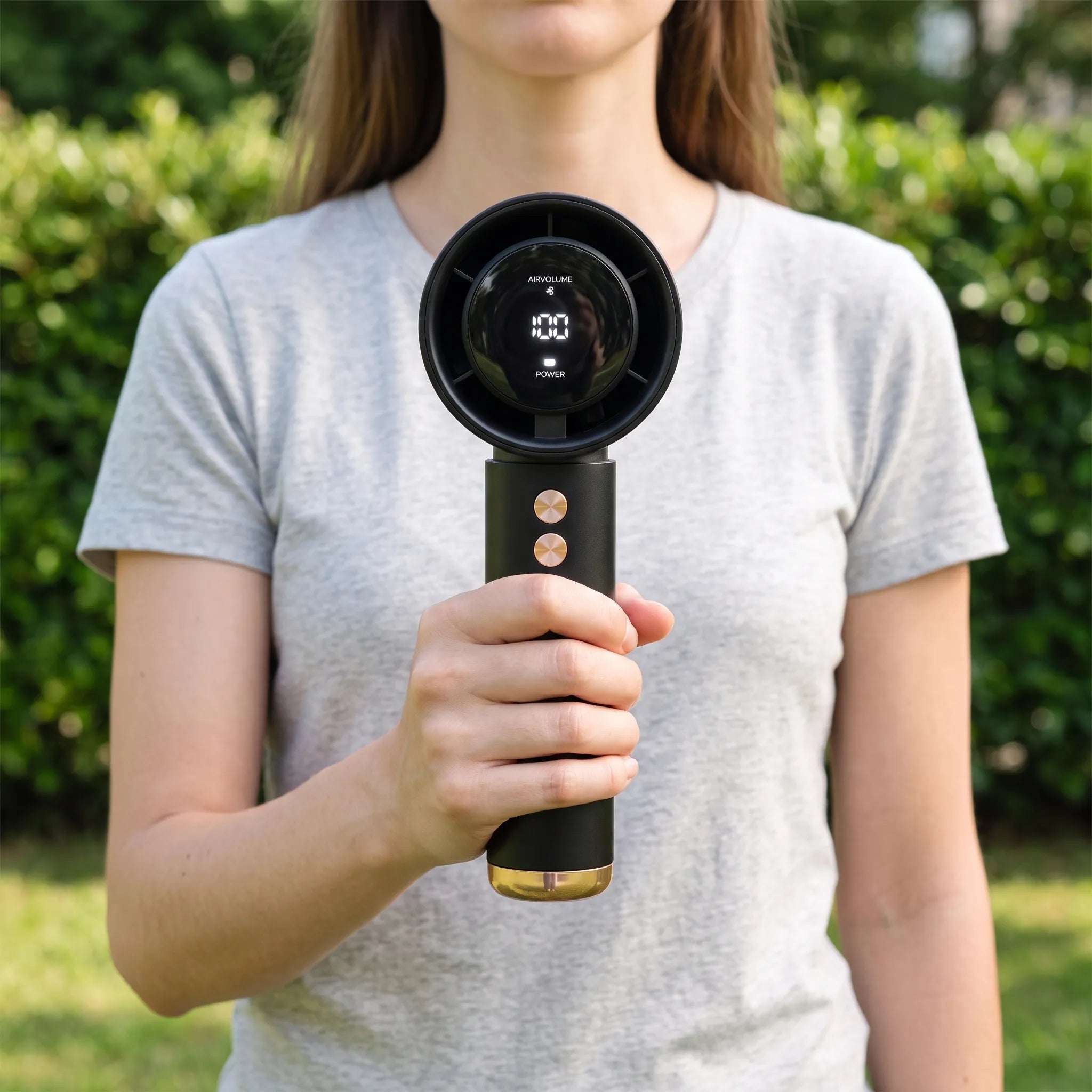 Nordspur | AeroGrip Portable Digital Handheld Fan