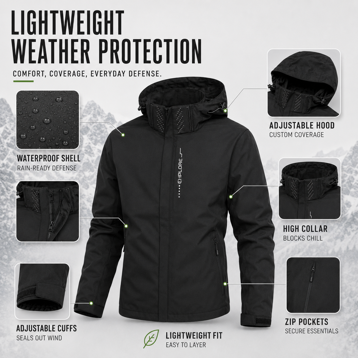 Nordspur | AeroGuard Waterproof Shell