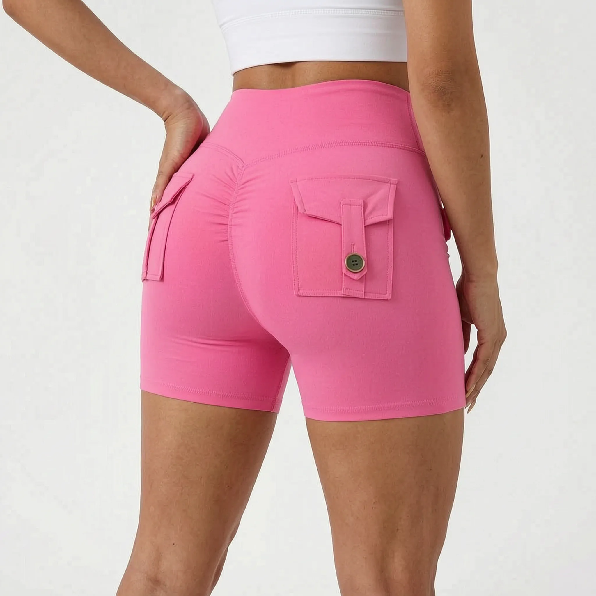 Nordspur | AeroShorts High Waist Pocket Yoga Shorts