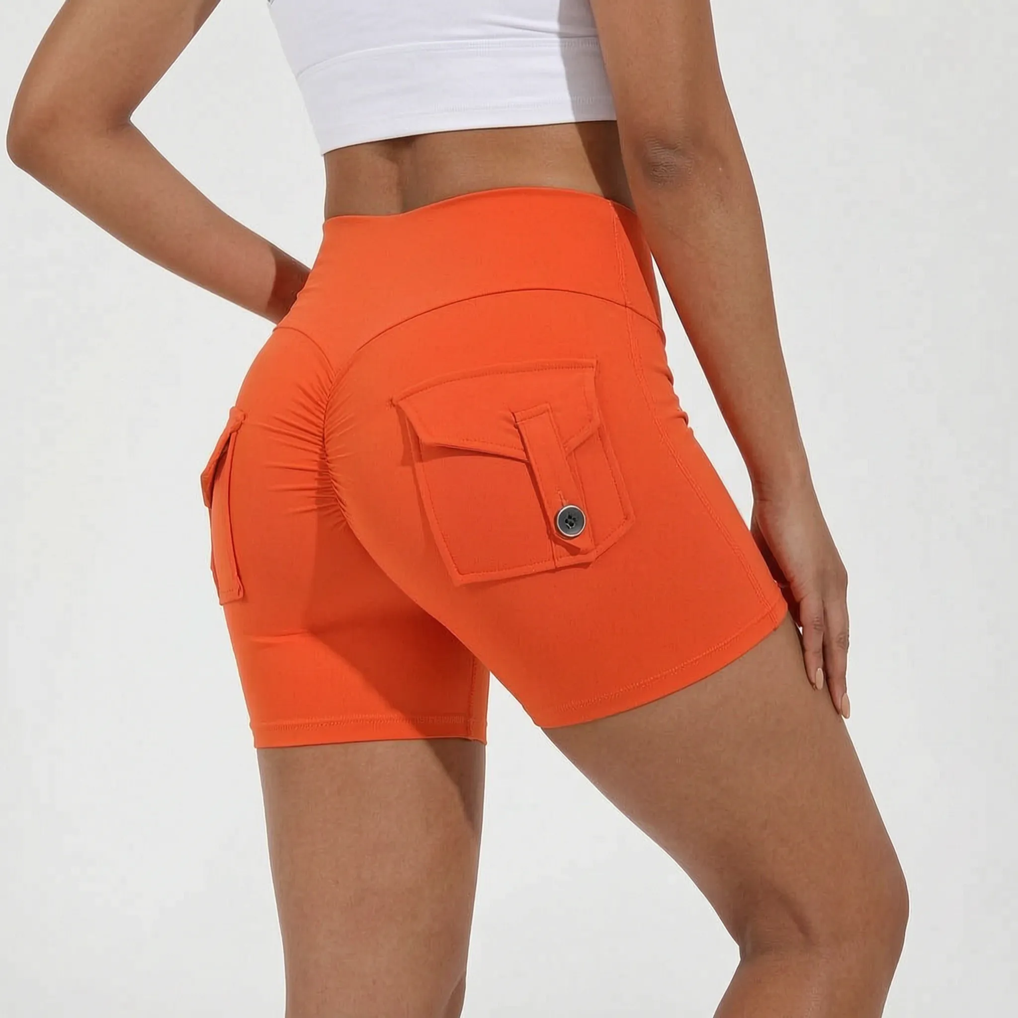 Nordspur | AeroShorts High Waist Pocket Yoga Shorts