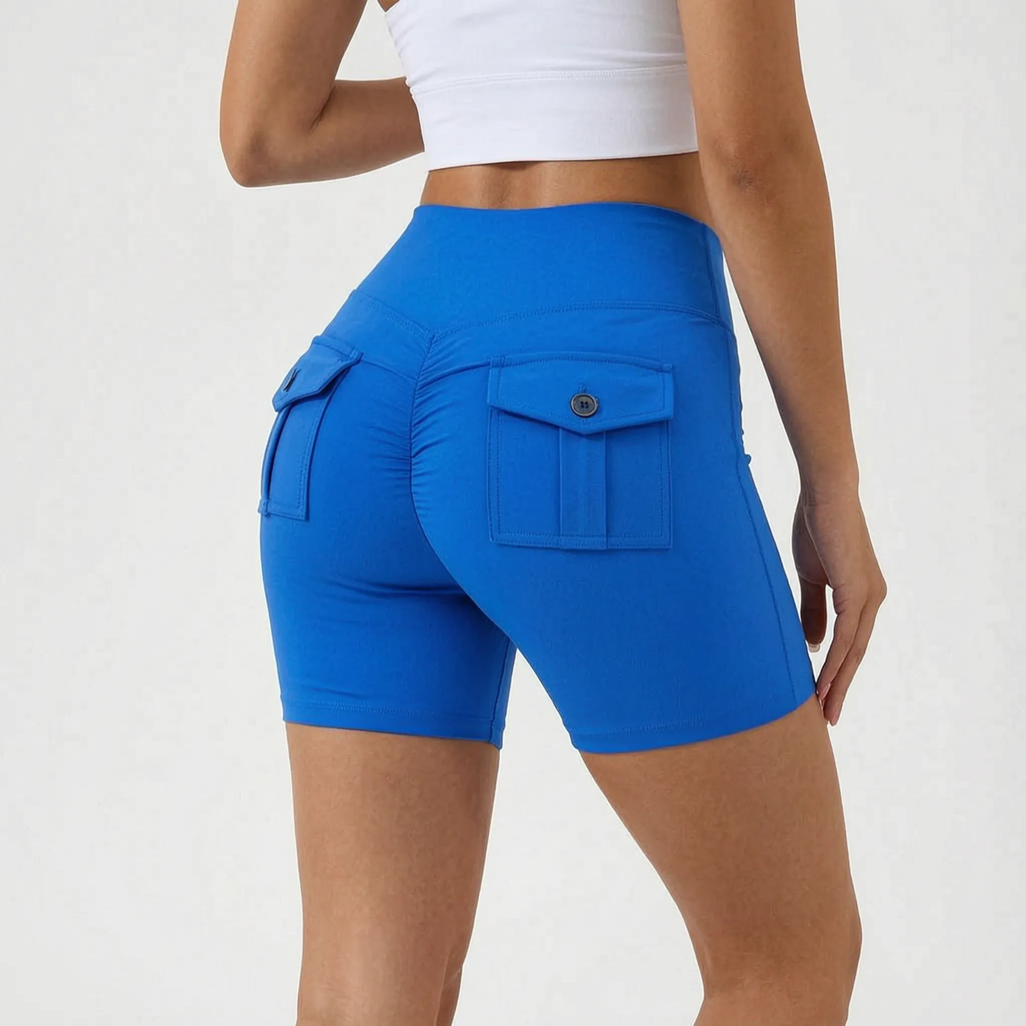 Nordspur | AeroShorts High Waist Pocket Yoga Shorts