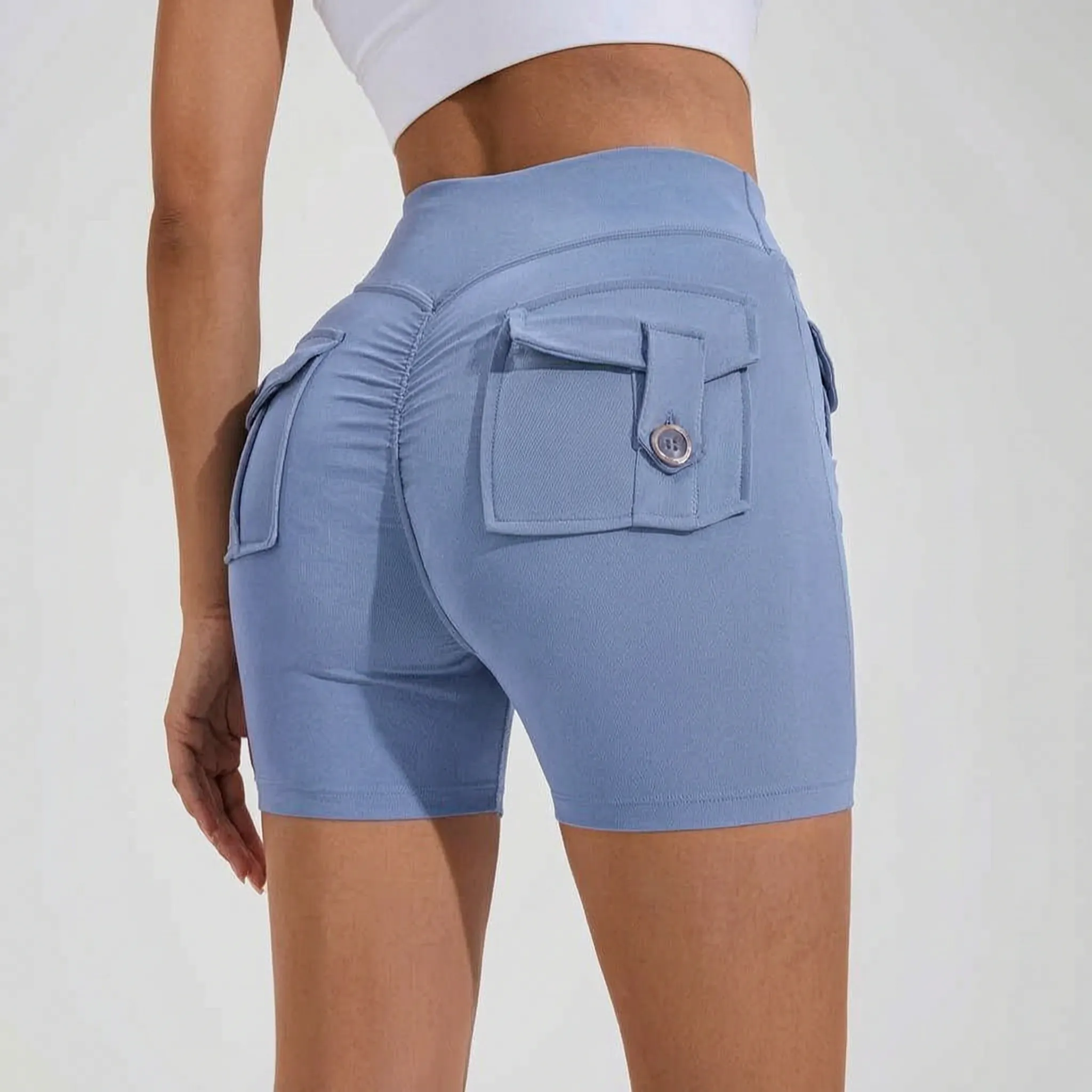 Nordspur | AeroShorts High Waist Pocket Yoga Shorts