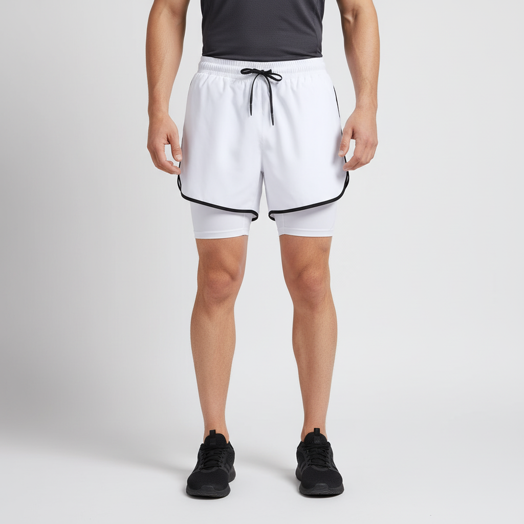 Nordspur | AeroStride Two Layer Athletic Shorts