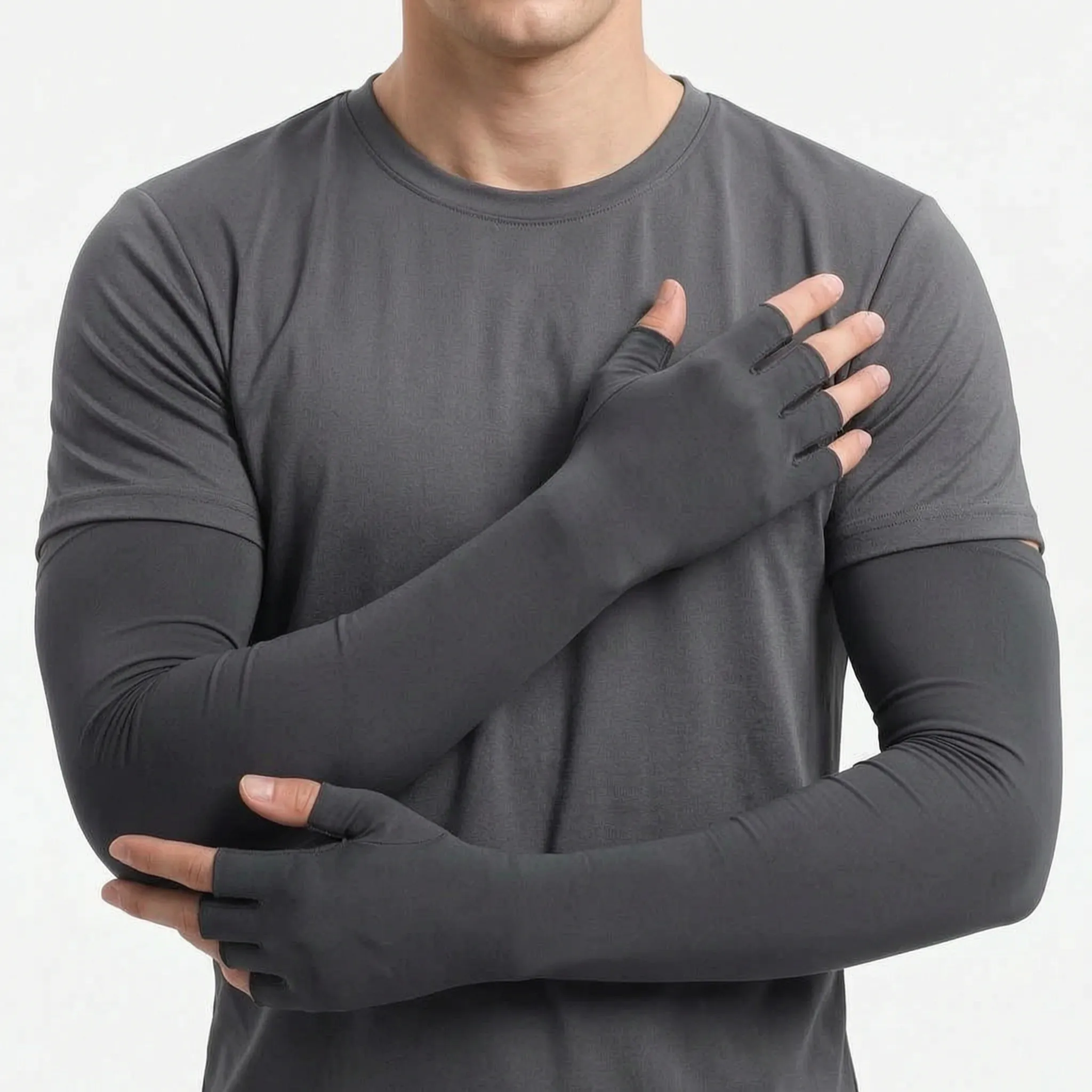 Nordspur | Aerocuff Extended Fingerless Cooling Arm Sleeves