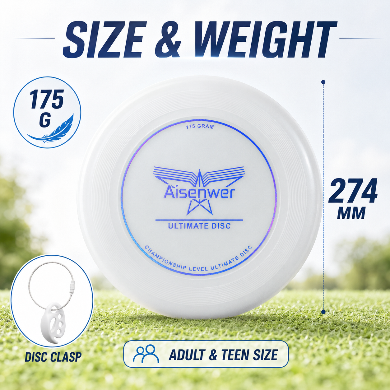 Nordspur | Aeroglide 175g flying Disc