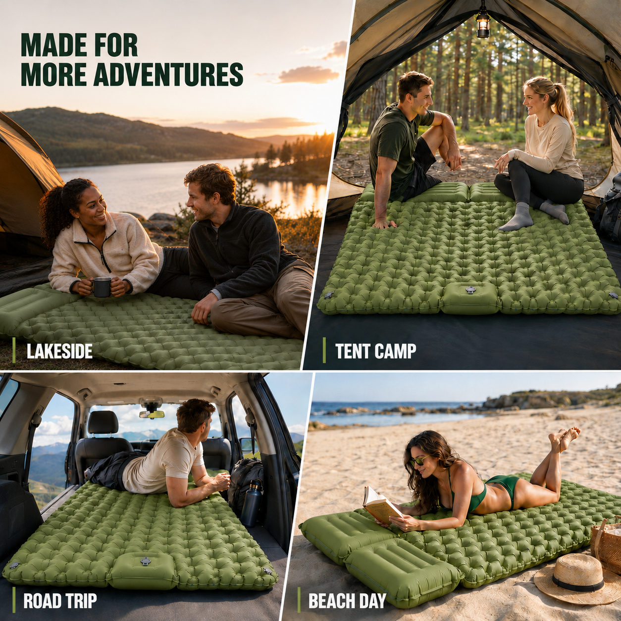 Nordspur | Aerolaze Inflatable Double Camping Mat