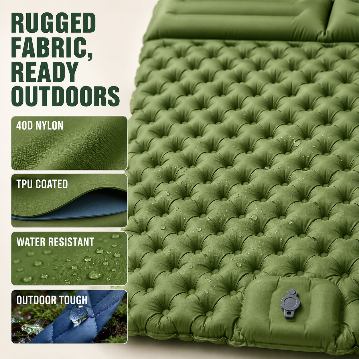 Nordspur | Aerolaze Inflatable Double Camping Mat