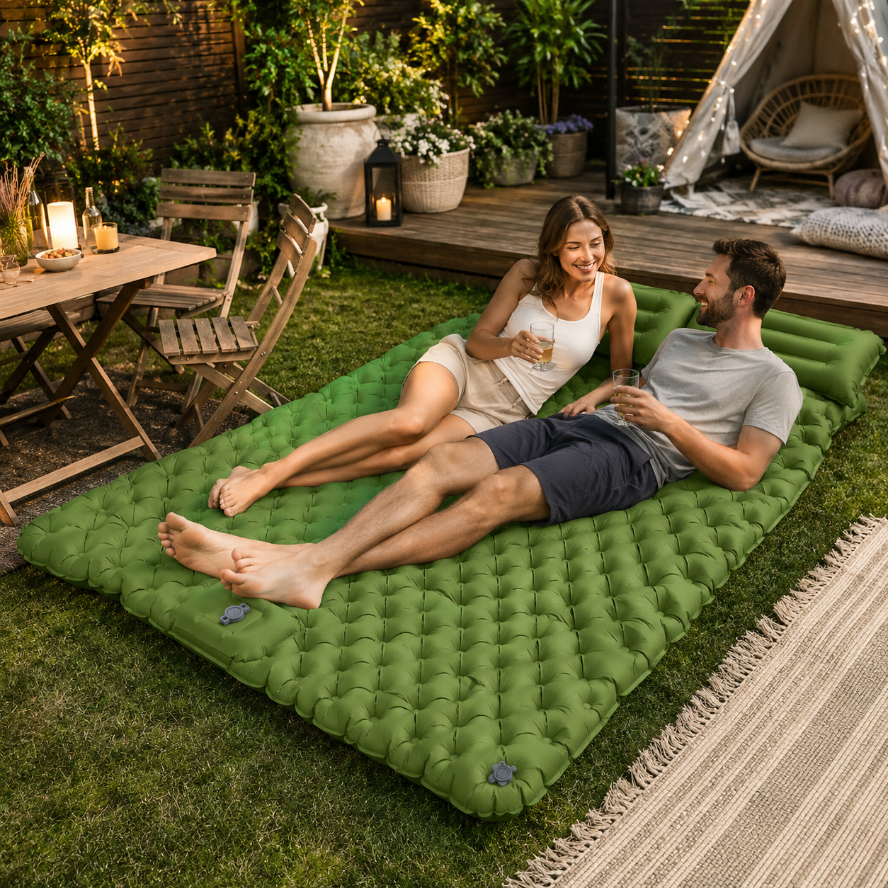 Nordspur | Aerolaze Inflatable Double Camping Mat