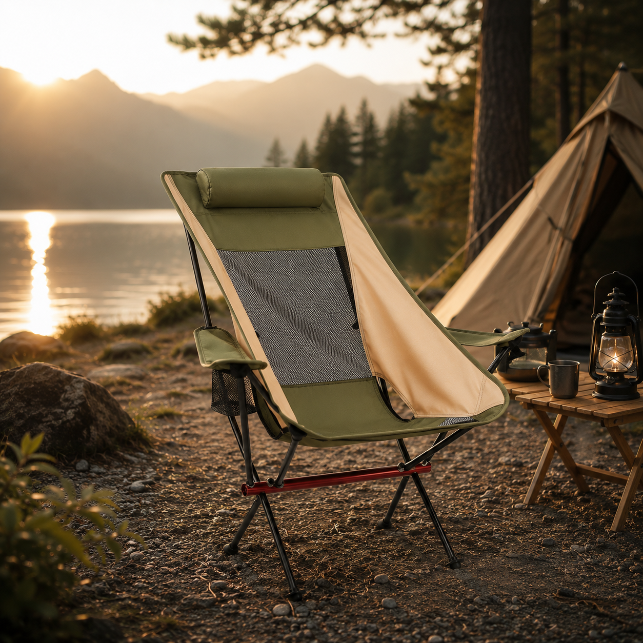 Nordspur | Aeroluna Ultralight Folding Highback Chair