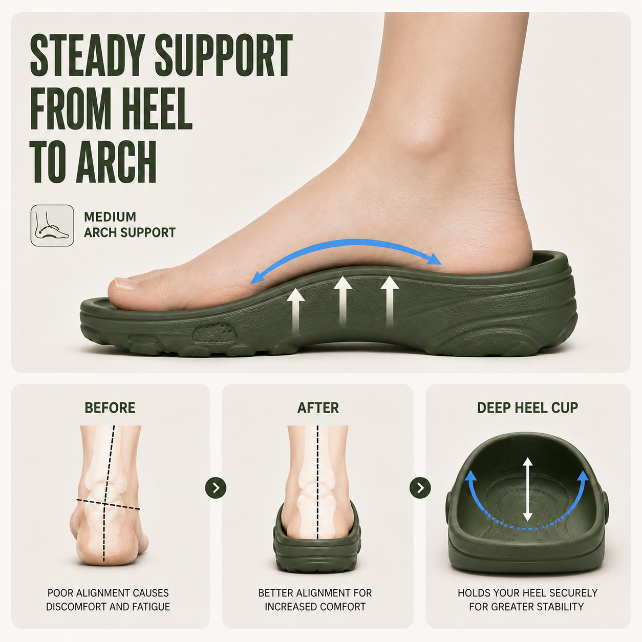 Nordspur | Aerostride Men's Breathable Garden Clogs