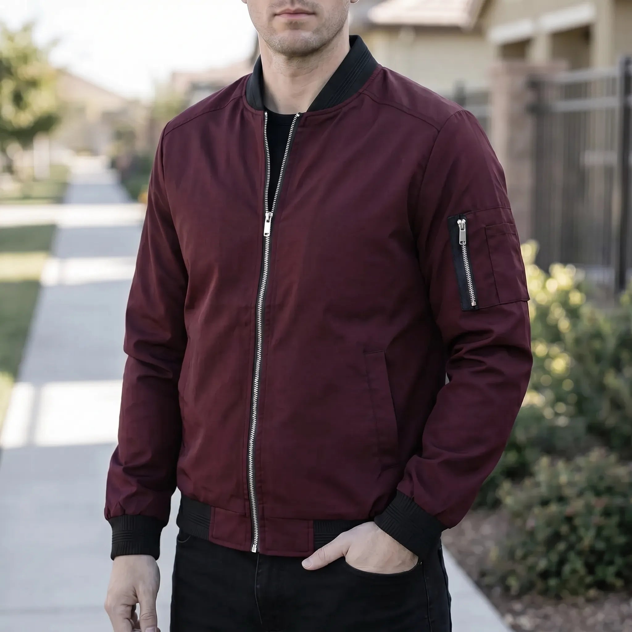 Nordspur | Aerovale Mens Lightweight Bomber Jacket