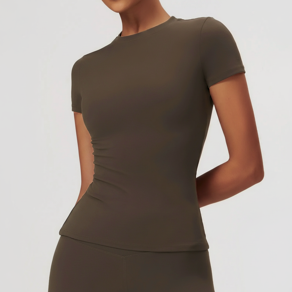 Nordspur | Aetherly Slim Fit Short Sleeve Top