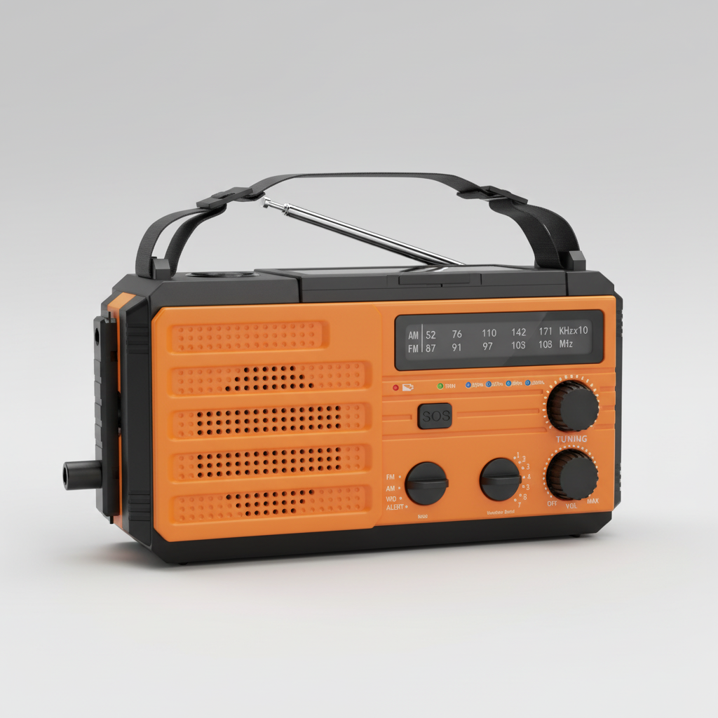 Nordspur | AleraPulse Multifunctional Emergency Radio