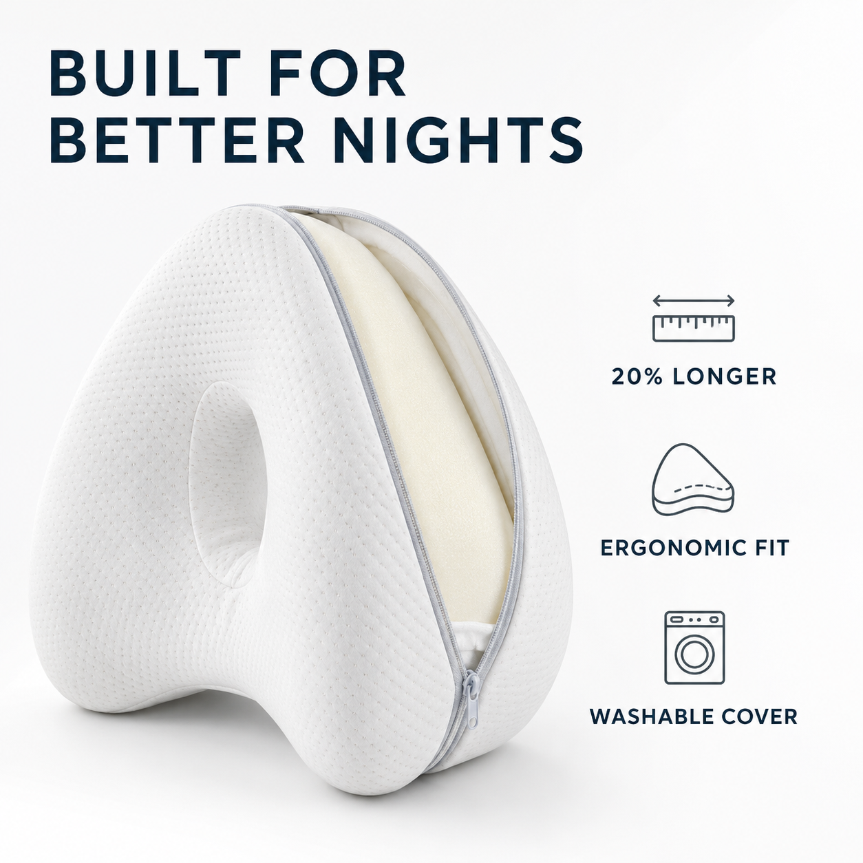 Nordspur | Alignique Contoured Side Sleeper Pillow