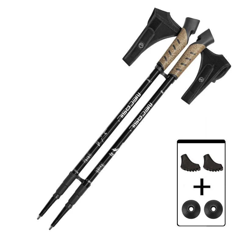 Nordspur | Alpinevo Telescopic Aluminum Trekking Poles