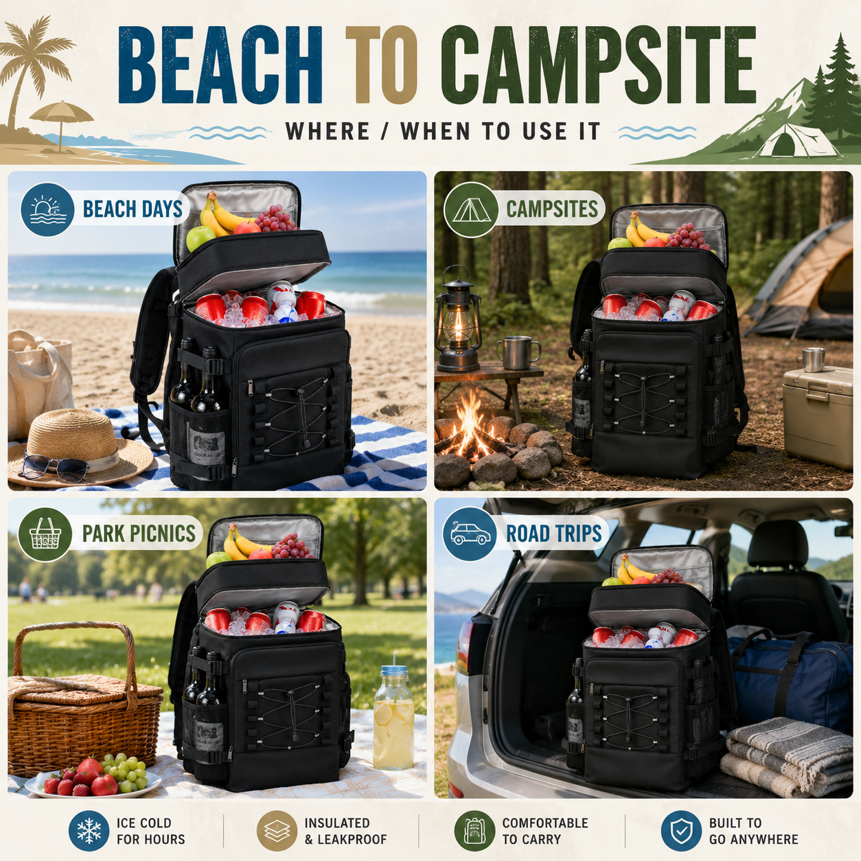 Nordspur | Alturo Insulated Backpack Cooler
