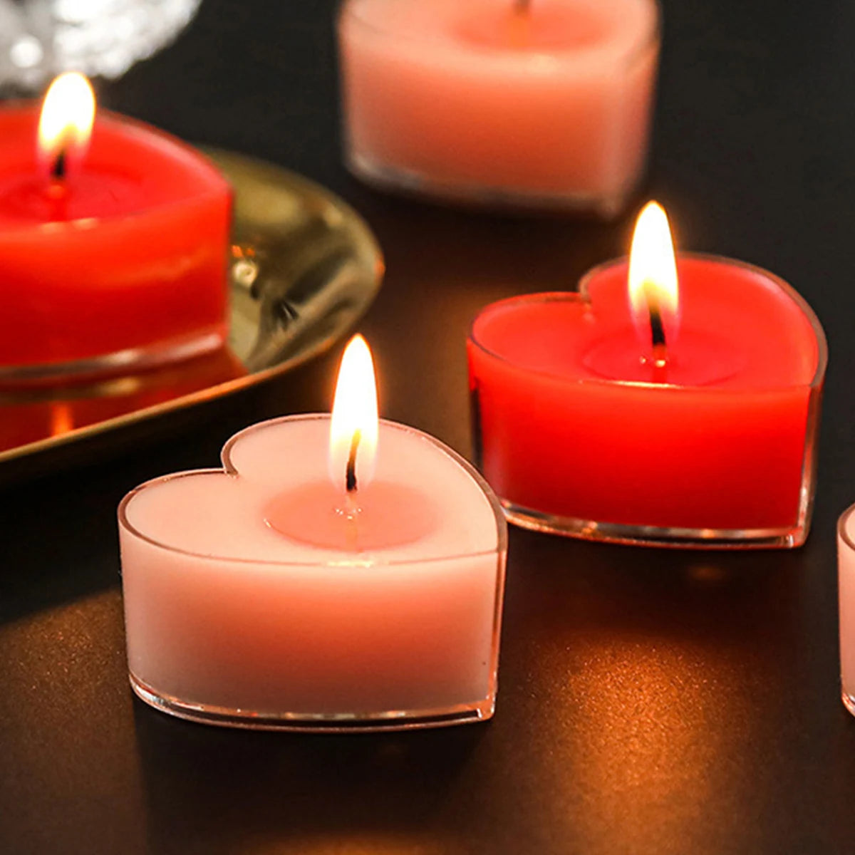 Nordspur | Amouris Heart Shaped Tealight Candles
