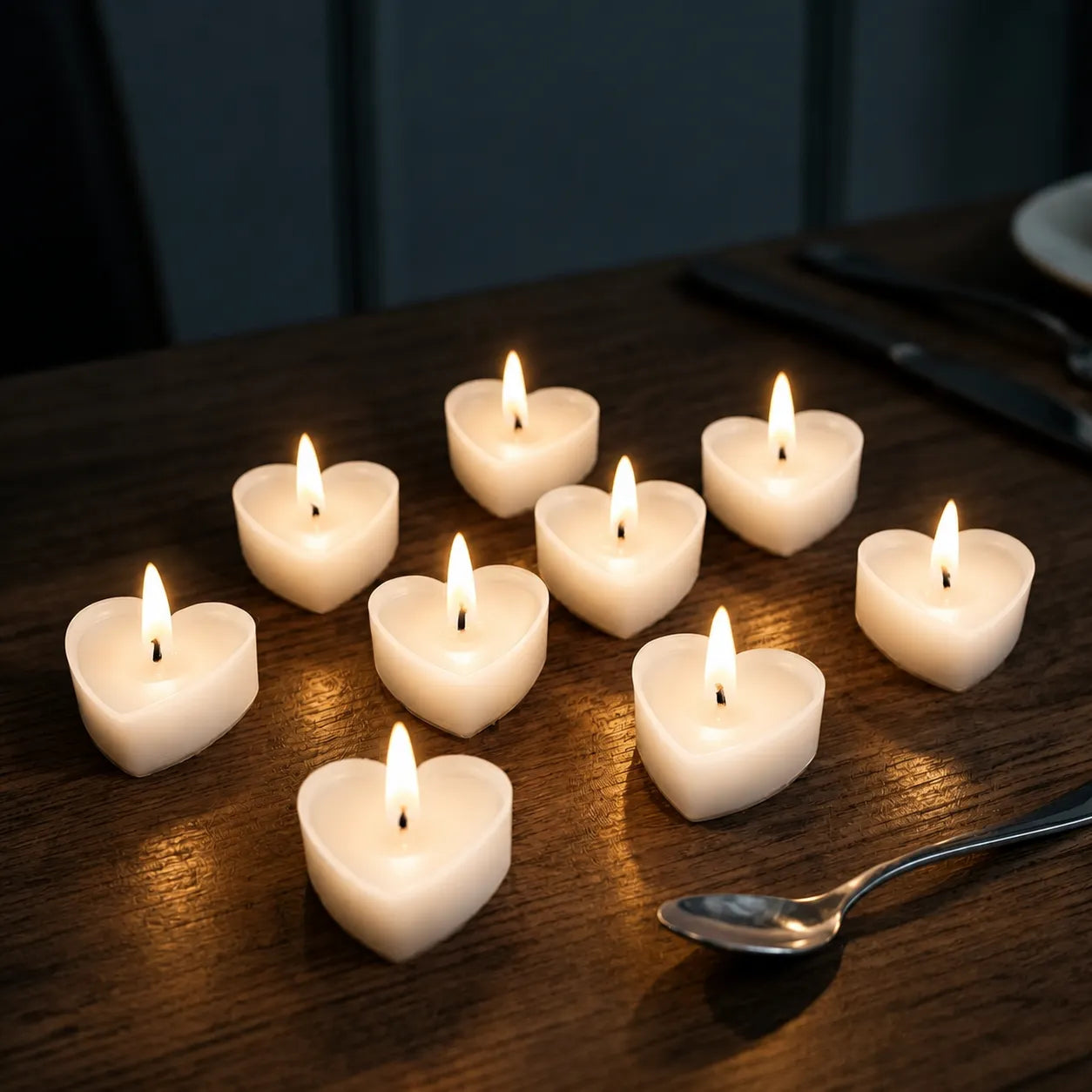 Nordspur | Amouris Heart Shaped Tealight Candles