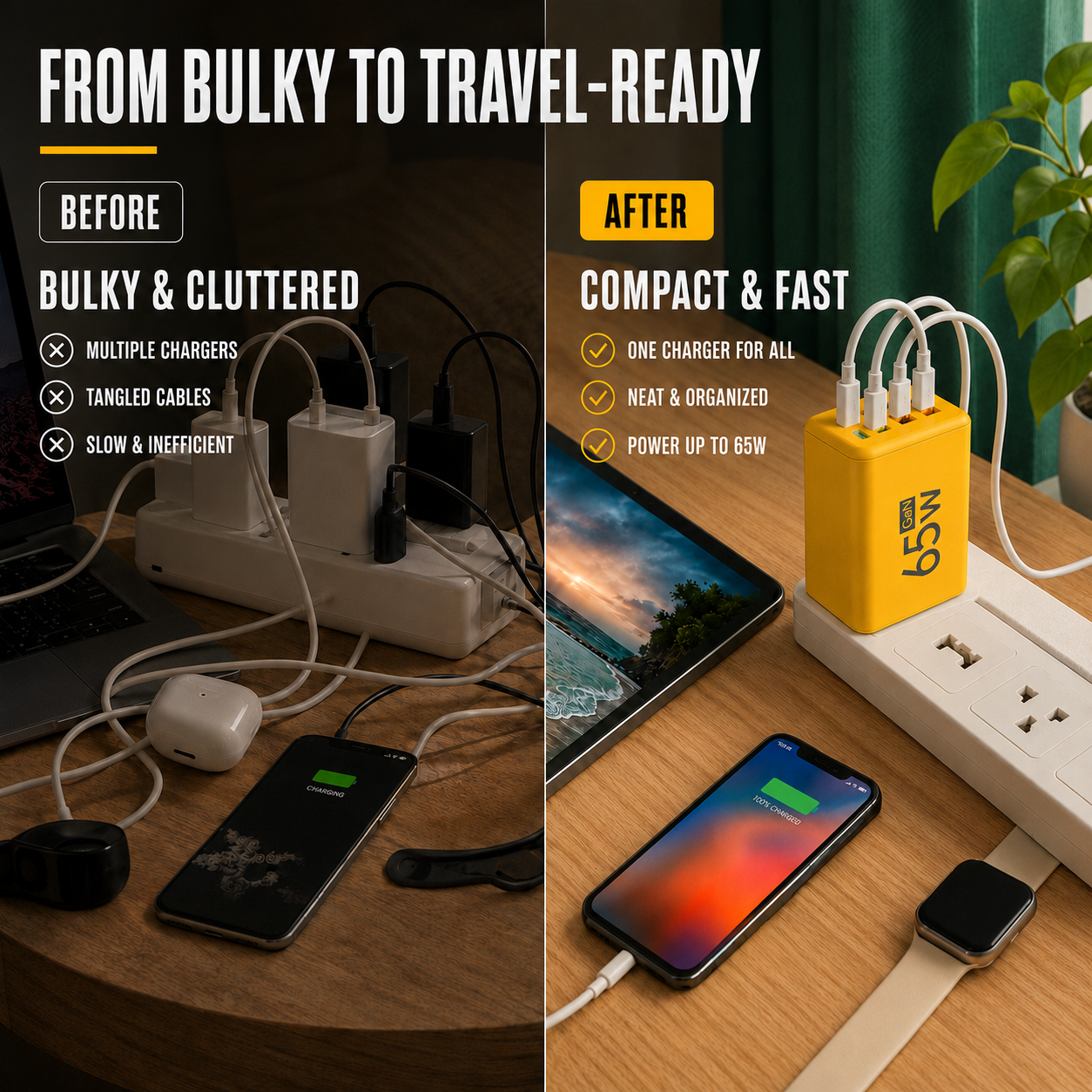 Nordspur | Amporex Compact GaN Wall Charger