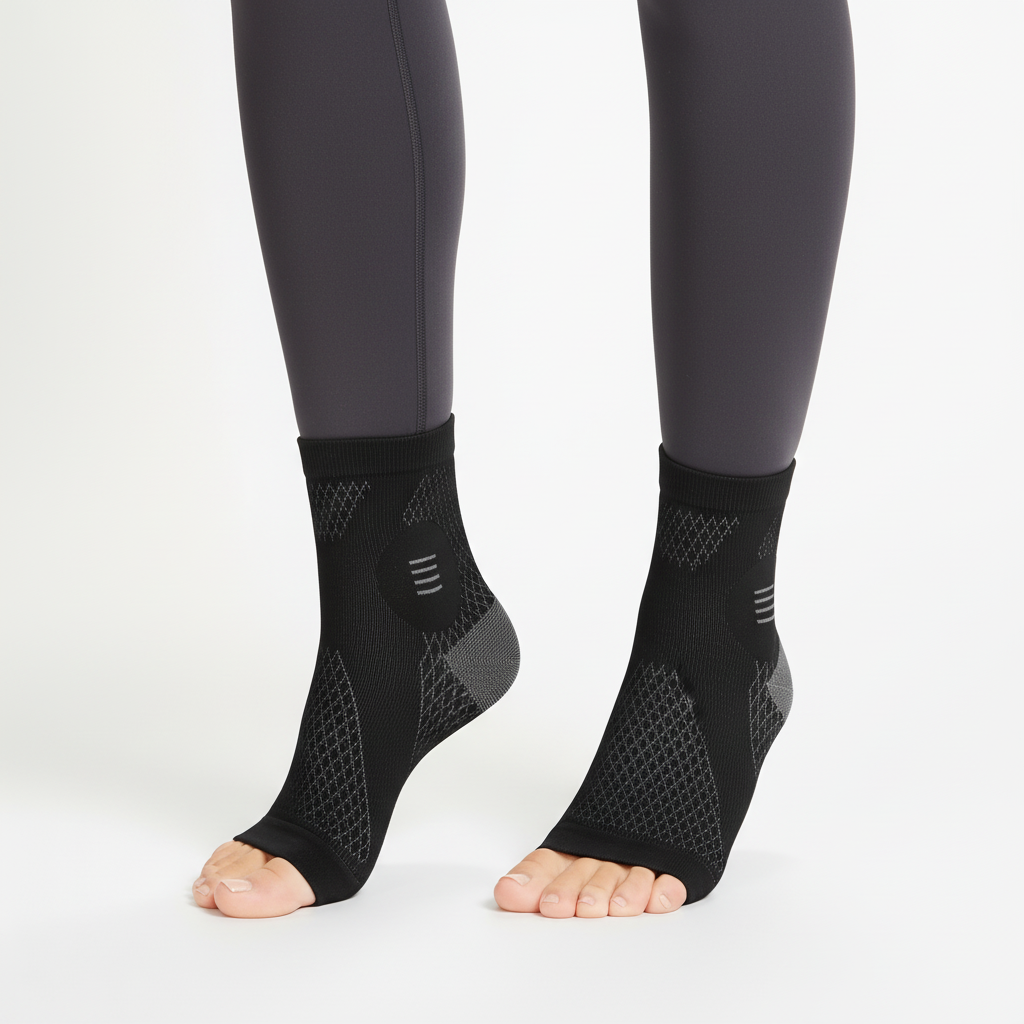 Nordspur | Anklexa Open Toe Ankle Compression Sleeve