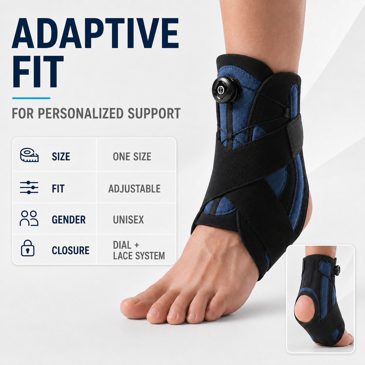 Nordspur | Ankoraid Adjustable Pressurised Ankle Support